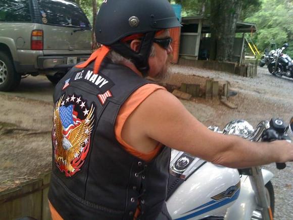 Harley ride on the beach,...