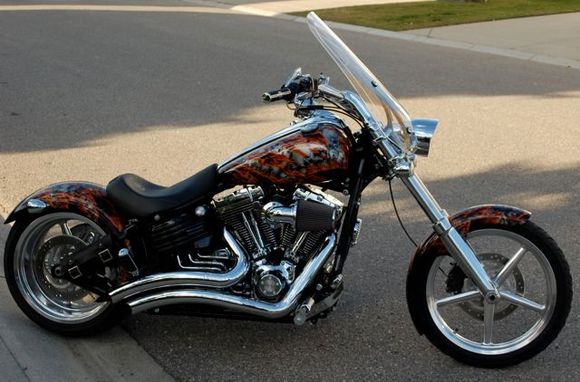 Rocker with rifle windshield