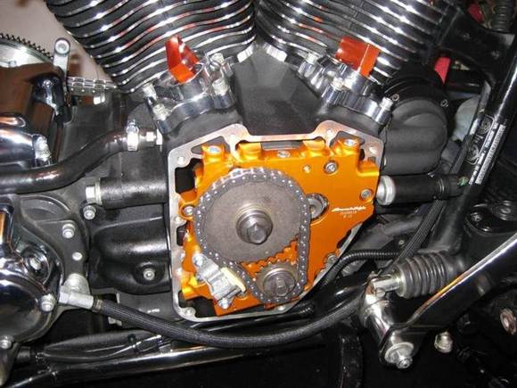 New High Volume Oil Pump ASM and Billet Plate to support those 211 cams.  Purchased this kit before I realized the extent of my problem..