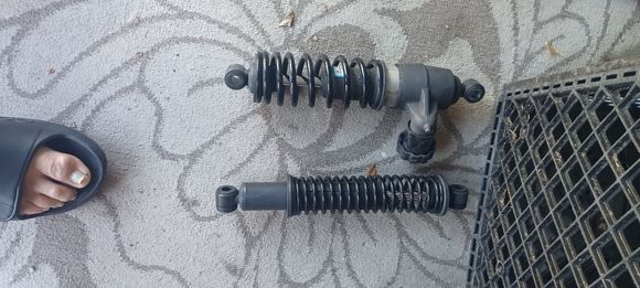 Stock "13 adjustable rear shocks. $75.