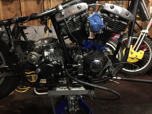 Oil pump is apart because last night at 1am I read somewhere on these forums that a standard snap-ring will grind into the pumps body cover, so before bed I ran out and disassembled the pump to replace the snap-ring with its appropriate cclip. Thank god I haven't ran here yet! 