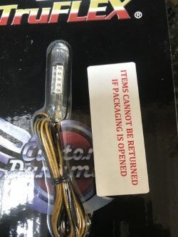 SO I WAS GONNA USE THESE CUSTOM DYNAMICS FOR FRONT LED TURN SIGNALS, LIKE ROCKER B DID, BUT DIDNT, SO IF ANYONE WANTS LMK!!!