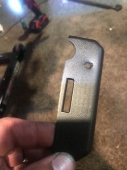 had to put a hole in top of front upper voltage regulator on top, new Wideband clips are 4 times bigger than stock ones, so there is a screw push in lock on the clips, that you can secure in hole on frame , custom holes, I since this pic, colored grey security clip with black sharpie, ordering DK Customs front chin spoiler w/vent, will look cleaner, and I wanted one anyway, this was only places with the target tune, you need to connect the ends of old o2 sensors that go to ecm, to intercept, and