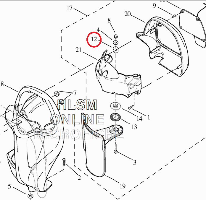 harley davidson lower fairing parts