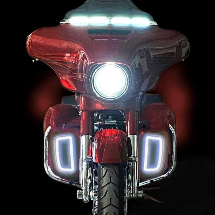 NEW Lower Fairing LEDs from Custom Dynamics! Harley Davidson Forums