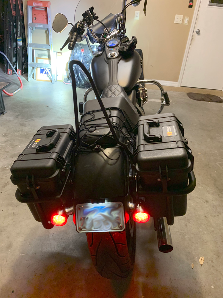 pelican case saddlebags dyna