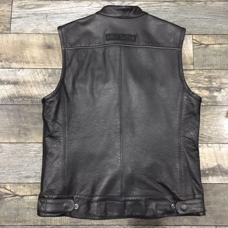 Harley-Davidson Foster Leather Vest - Harley Davidson Forums