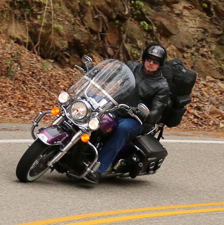 how to ride on the back of a harley