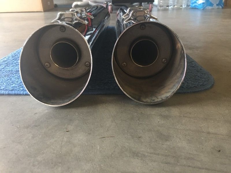 Fuel Moto Jackpot 4" DynoTuned mufflers Harley Davidson Forums