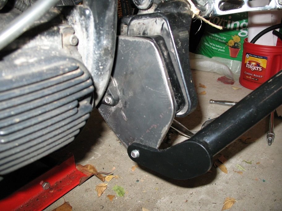 Engine guard with extended FWD controls Harley Davidson Forums