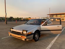 1986 Honda Accord LXi Hatch - Fuel injected