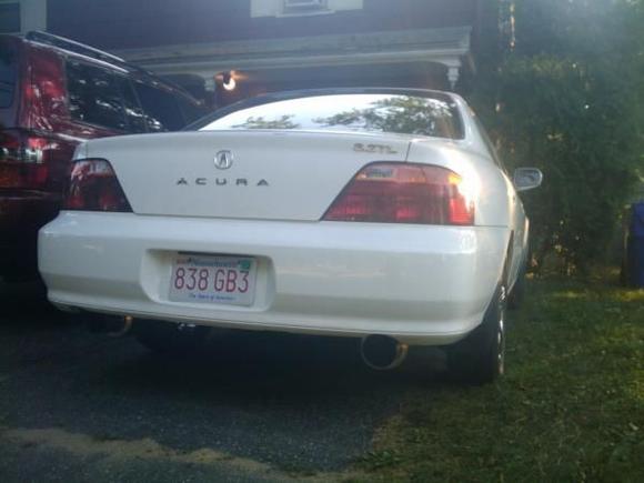 99 TL with NAV, custom catback