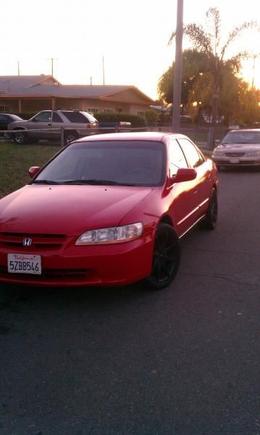 just washed