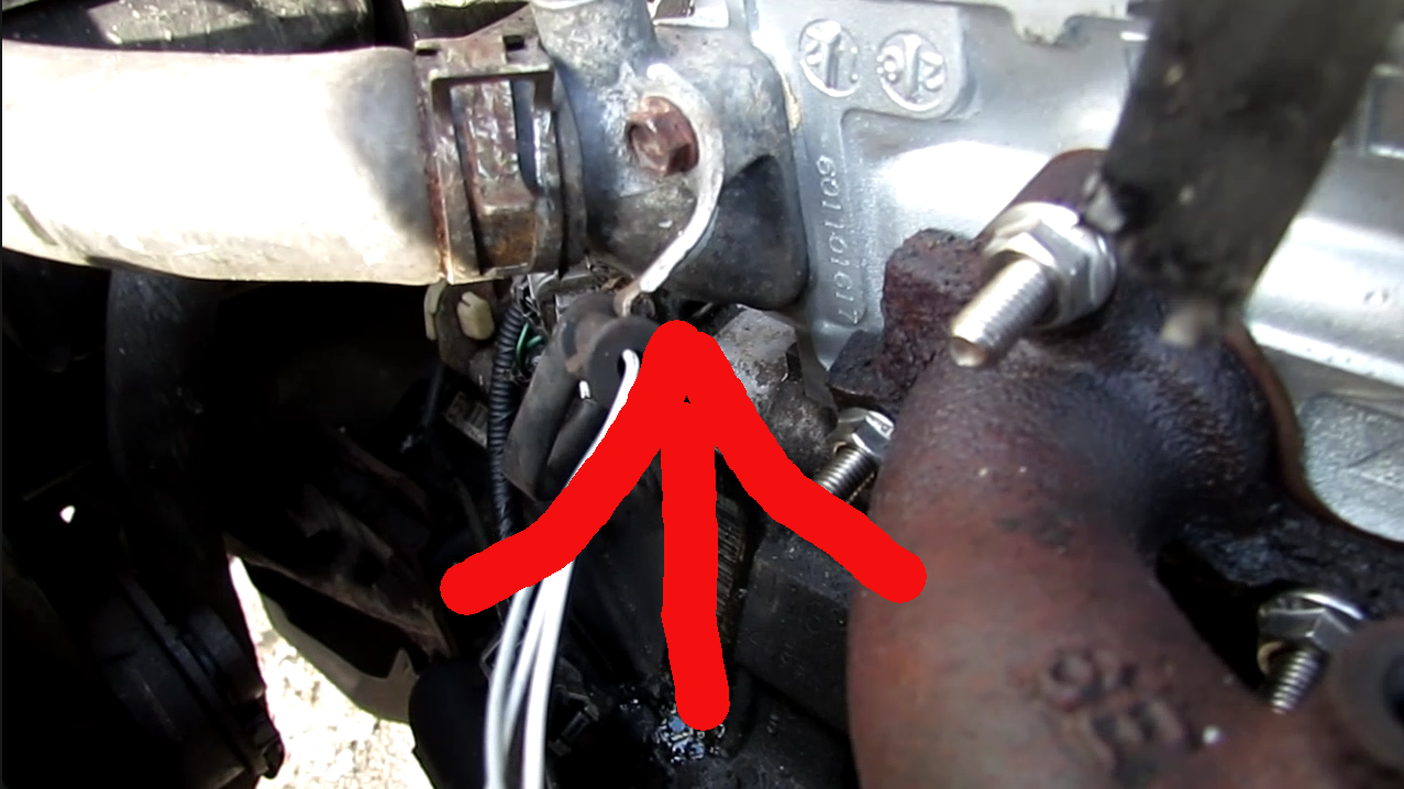 How To Fix Leak From Engine Coolant Outlet Flange AKA Water Outlet ...