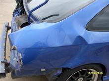 Passenger side rear panel