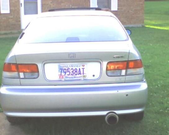 from the back.