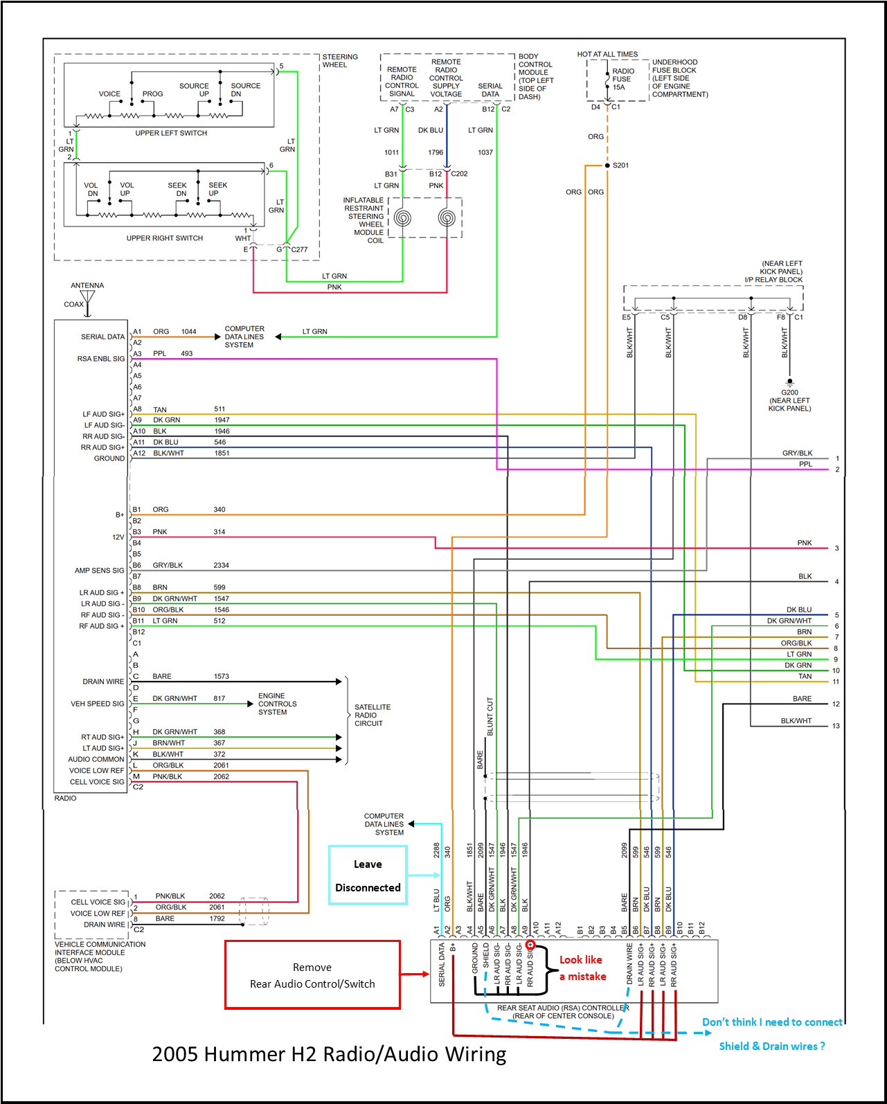 Audio power wiring
