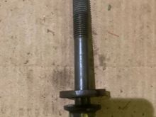 WOW!  What a beast of a bolt!  Bigger than one of my fingers.  

Unfortunately, obtaining a new one (as far as I know) is impossible.  I have no choice, this one will have to be re-used.  