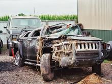 Crashed '06 H3 on 7-3-10