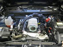 Front View Supercharger Installed