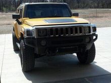 Chrome grill - before