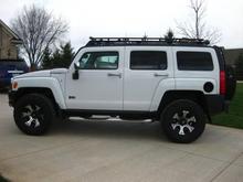 Side View with PIAA Lights and Gobi Installed