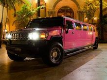 pink hummer limo rental