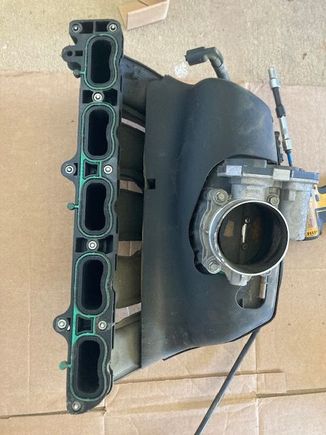Intake Manifold - Decent shape, but so much carbon.  