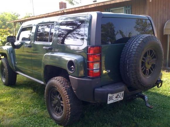 Had the rear light guards installed