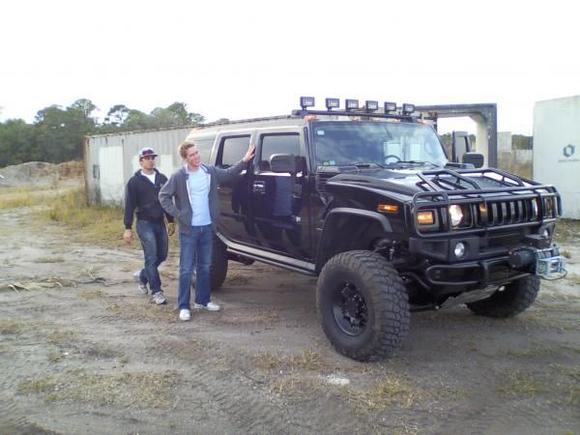 Construction site off roading with my boys Ryan and Joey.