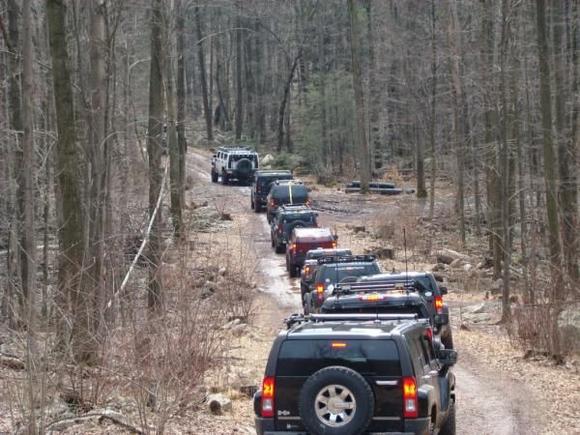 2011 ClubHummerOffroad.com April Fools Run at Rausch Creek PA