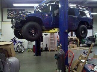 Air time for the Hummer! Quarter Mile Muscle Inc. 704-664-9544