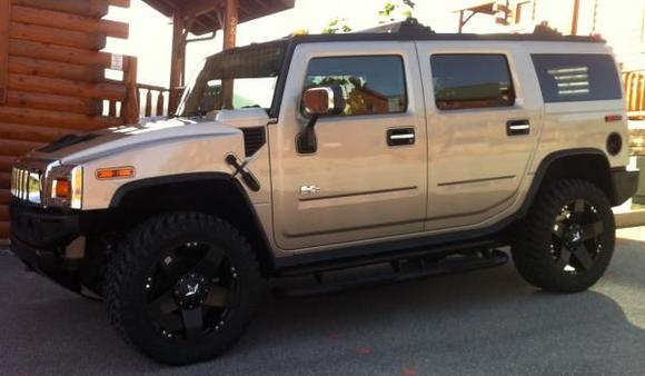 Hummer H2 ... Cabin time!.. Lovin' the Smokey Mtns