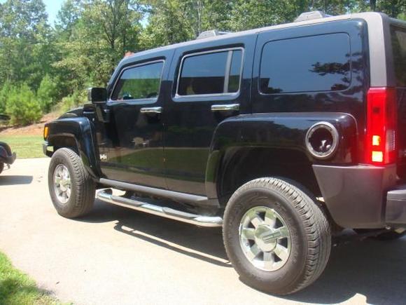 we already have the chrome gas cap off and being painted black