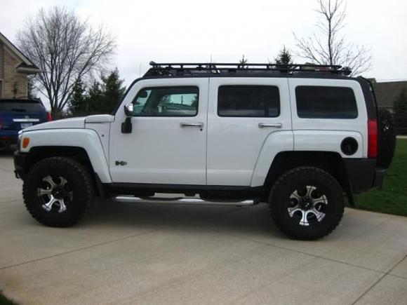Side View with PIAA Lights and Gobi Installed