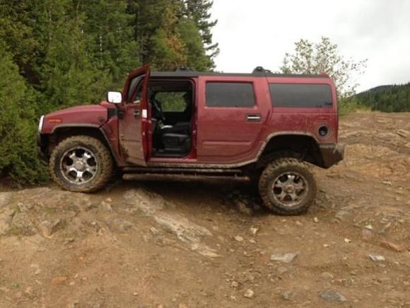 first time took it off road before the mods