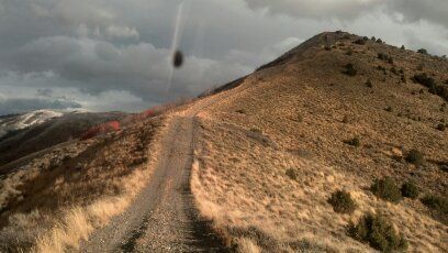 The road to the summit.