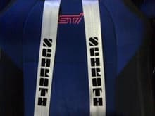 Schroth quick fit harness