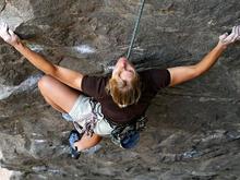 Ingrid at Owens River Gorge