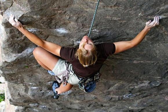 Ingrid at Owens River Gorge