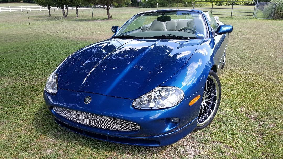 1997 Jaguar XK8 - 1997 Jaguar XK8 Convertible Antigua Blue - Used - VIN SAJGX274XVC009262 - 33,773 Miles - 8 cyl - 2WD - Automatic - Convertible - Blue - Waxahachie, TX 75167, United States