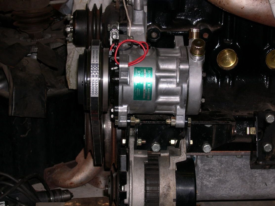 Mounting bracketry.