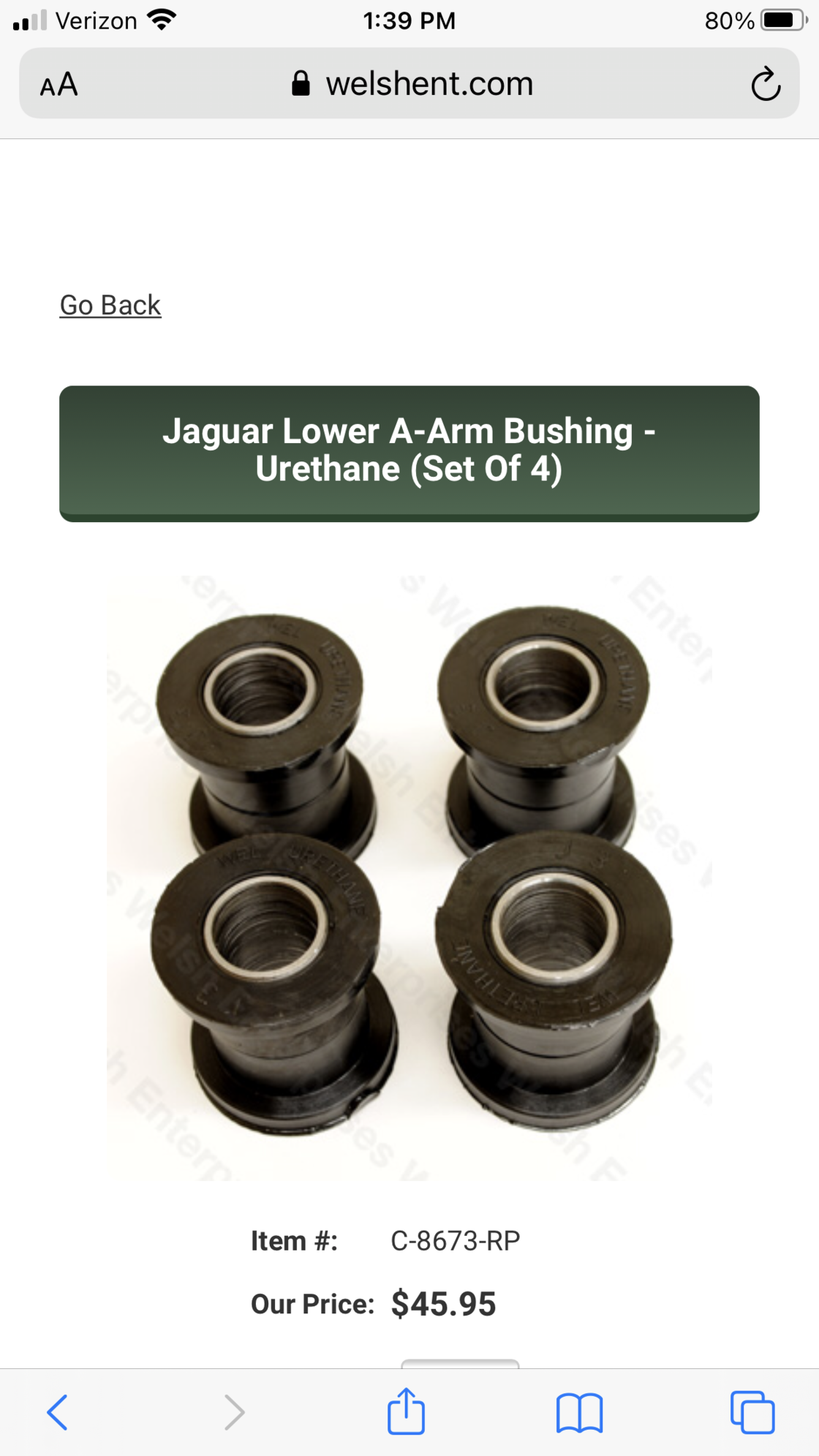 Steering/Suspension - Ball Joints 4 & Bushings -Jaguar Vanden Plas/ XJ/ XJ12/ XJ6/ XJR/... - New - 1978 to 1990 Jaguar XJ - Canonsburg, PA PA, United States