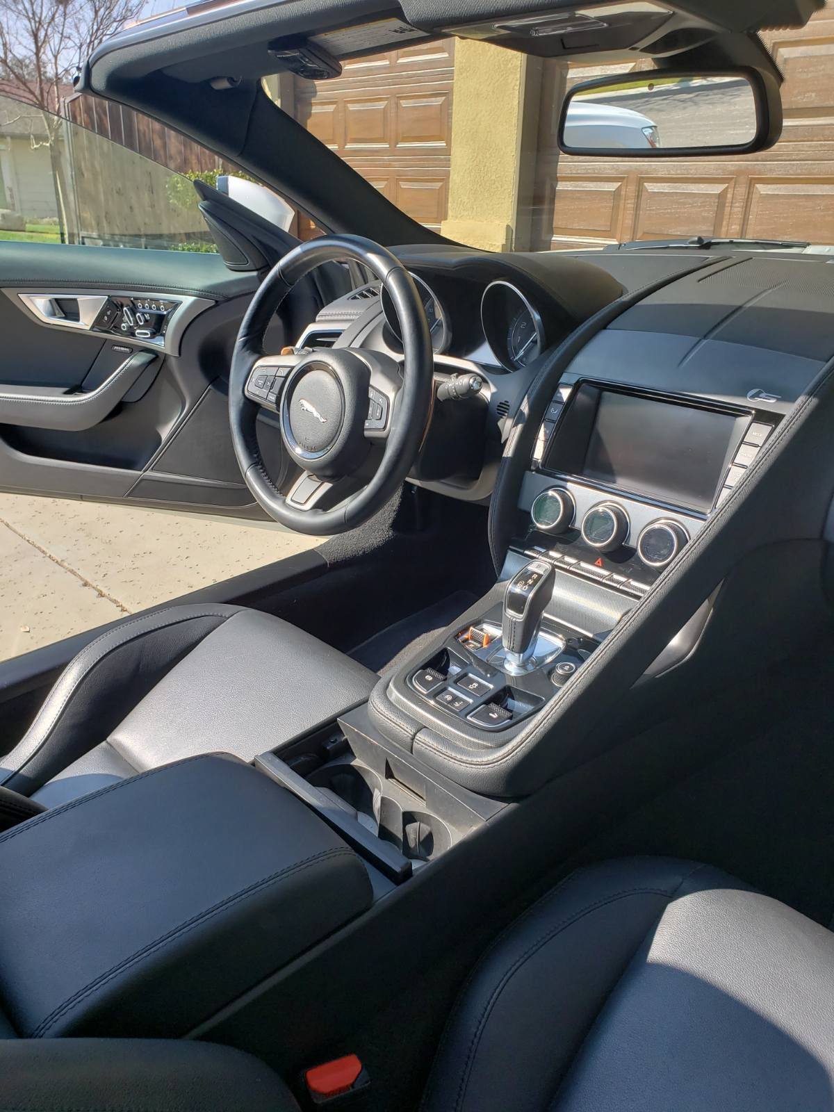 2014 Jaguar F-Type - 2014 F-Type V8S - Clean carfax, Title in hand - Used - VIN SAJWA6GL1EMK07752 - 56,950 Miles - 8 cyl - 2WD - Automatic - Convertible - White - Fresno, CA 93611, United States