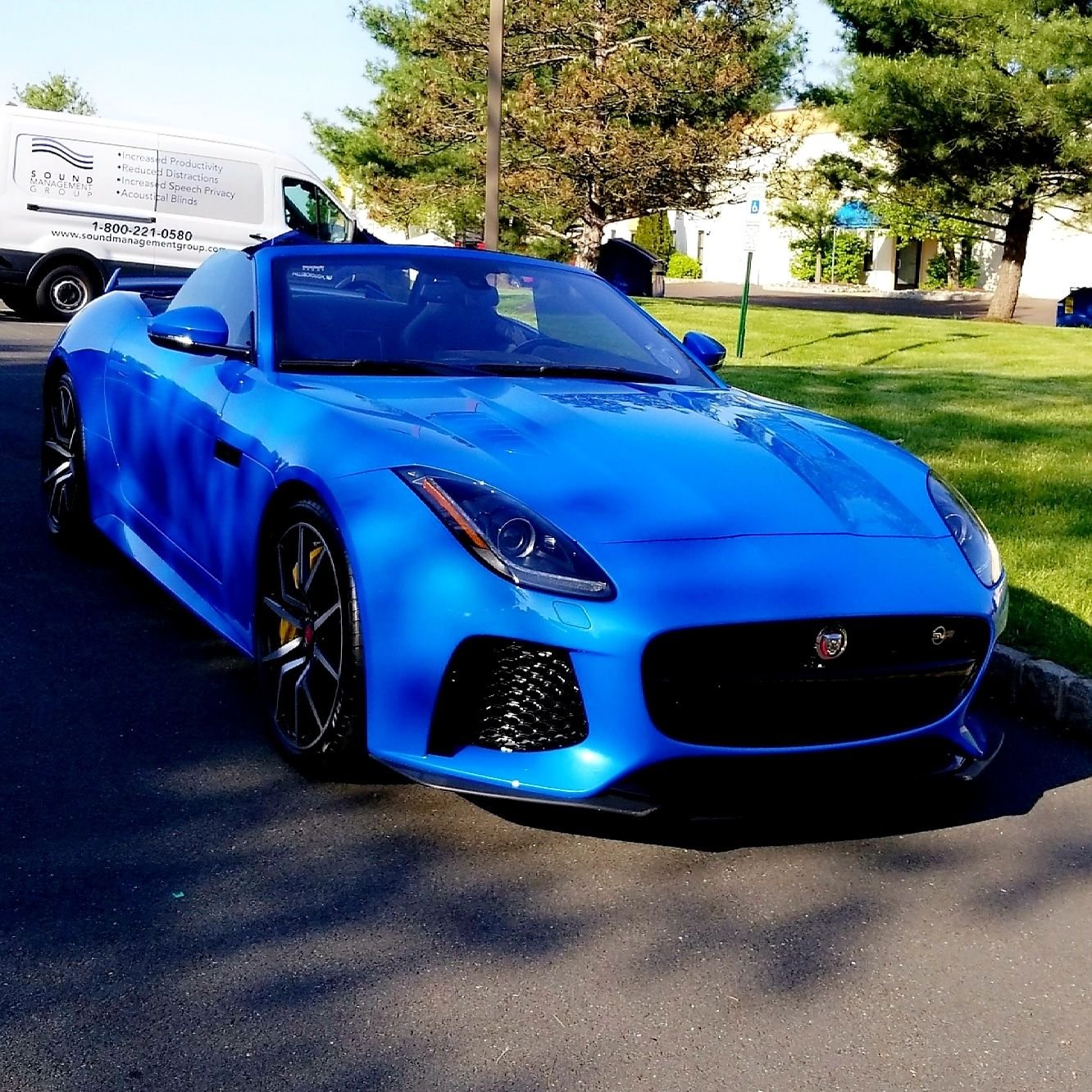 2017 Jaguar F-Type - FS: 2017 Jaguar F-Type SVR Convertible - 575 hp AWD, $140K MSRP, CCB Brakes - Used - VIN SAJWJ6K8XHMK42653 - 18,311 Miles - 8 cyl - AWD - Automatic - Convertible - Blue - Warren, NJ 07059, United States