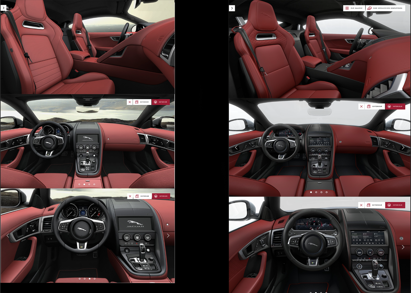 2020 Vs 2021 F Type Exterior Interior Comparison Jaguar