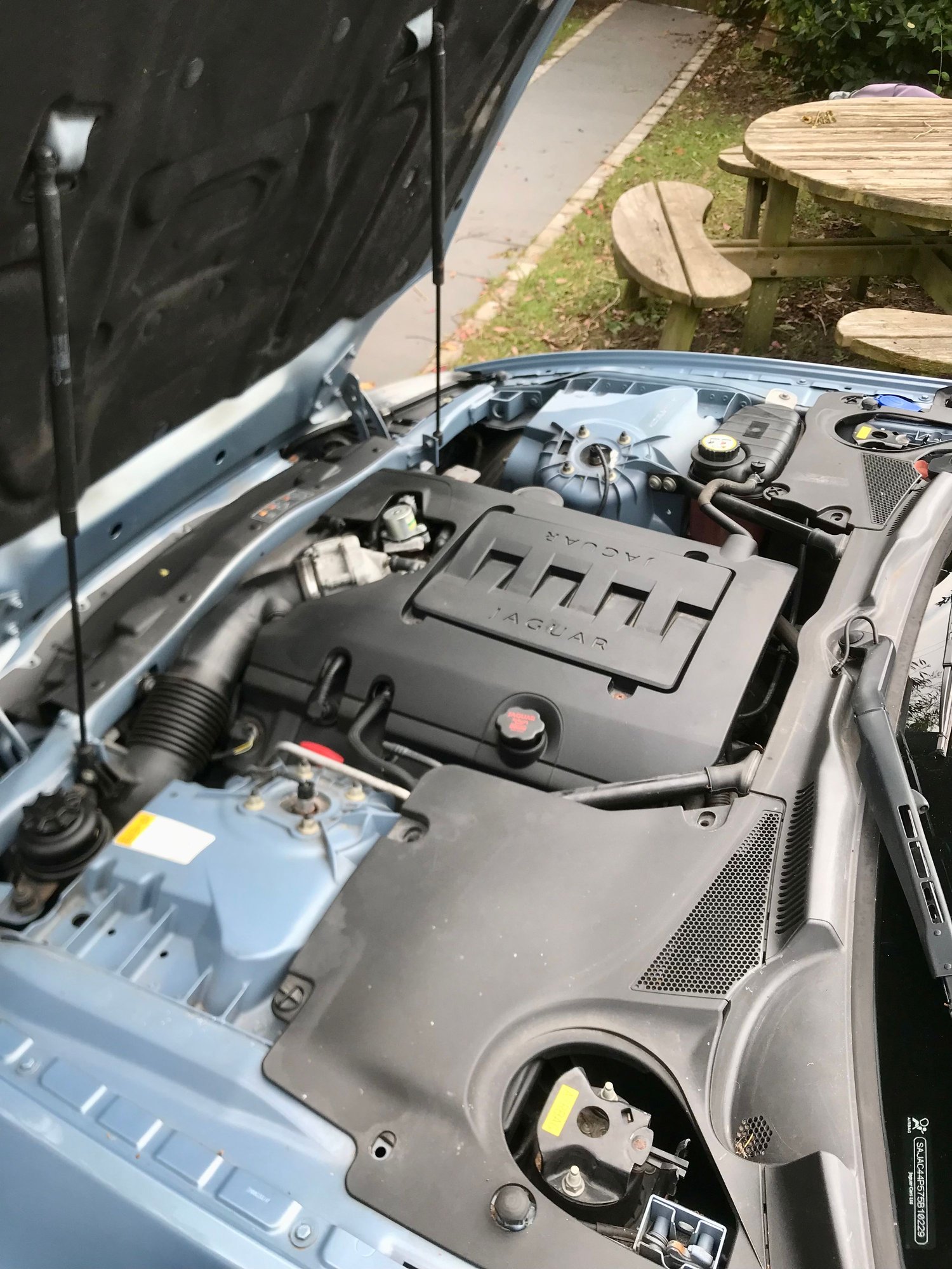 2006 Jaguar XKR - Jaguar XK 4.2 V8 Convertible - The best out there! - Used - VIN SAJAC44P575B10229 - 61,395 Miles - 8 cyl - 2WD - Automatic - Convertible - Blue - Cardiff CF64, United Kingdom