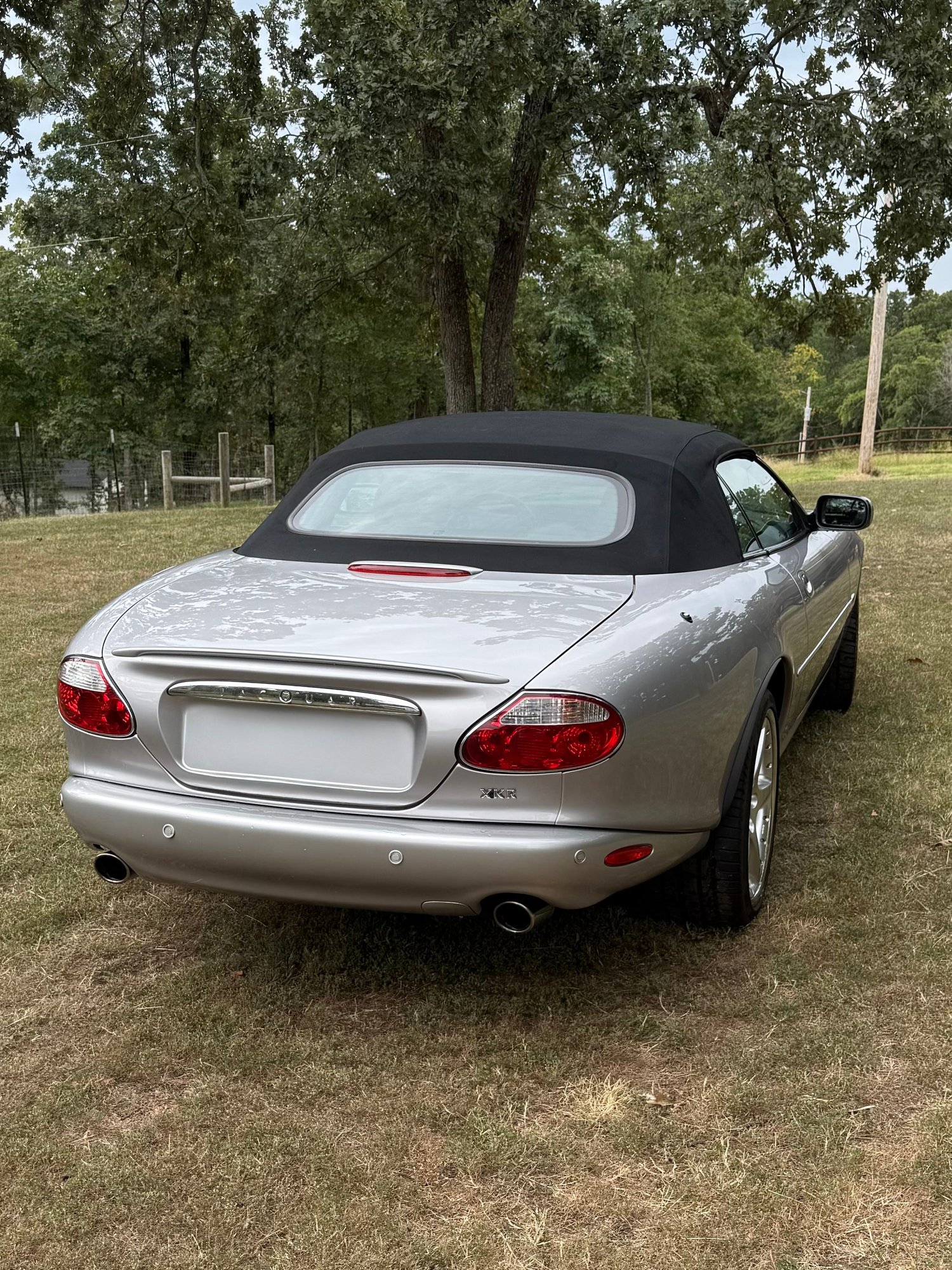 2001 Jaguar XKR - 2001 XKR SILVERSTONE Convertible - Used - VIN SAJDA42B11PA12000 - 49,300 Miles - 8 cyl - 2WD - Automatic - Convertible - Silver - Pryor, OK 74361, United States