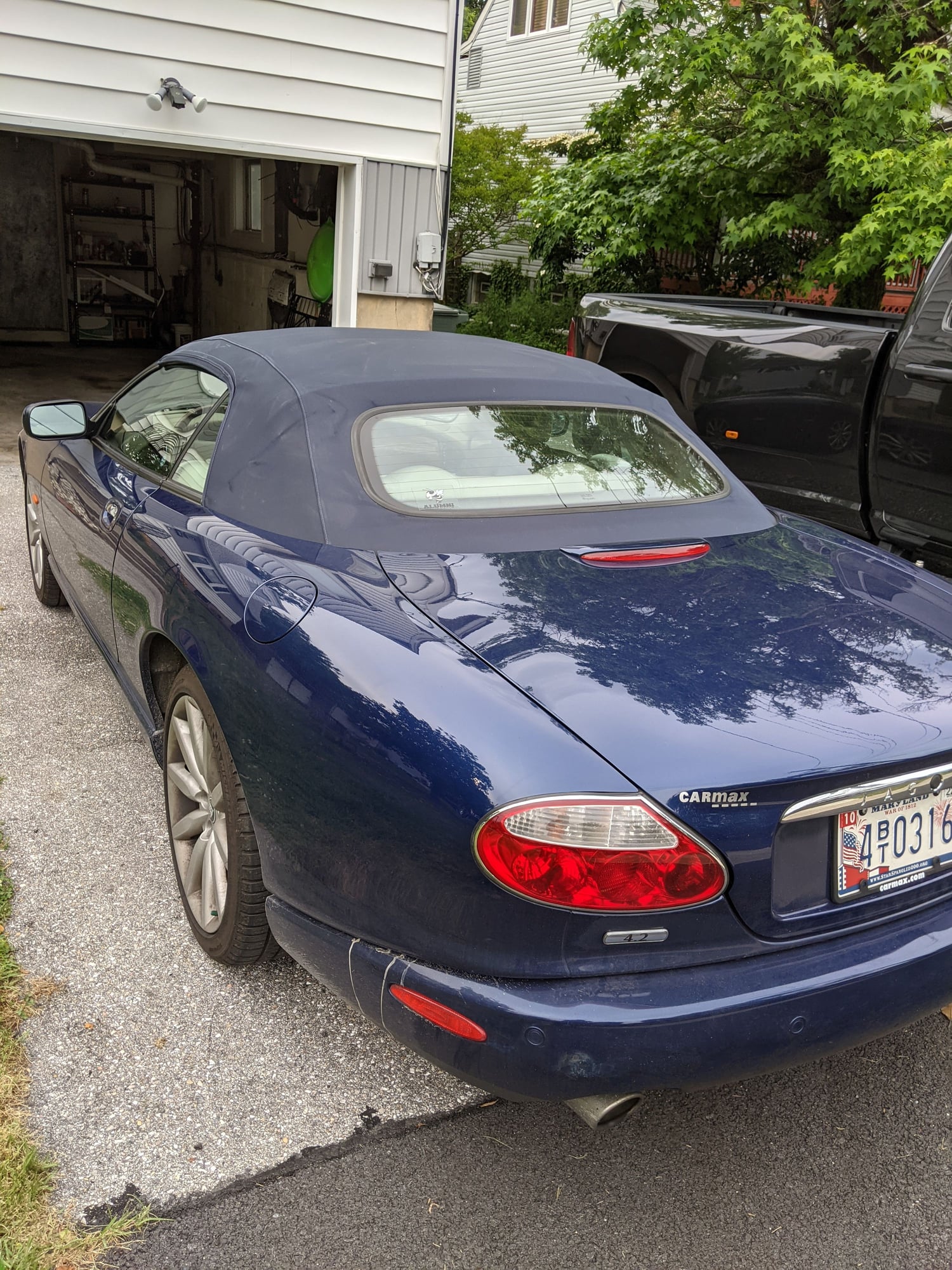 2006 Jaguar XK8 - Just in time for Summer in a Drop-Top - Used - VIN SAJDA42CX62A46434 - 89,000 Miles - 8 cyl - 2WD - Automatic - Convertible - Blue - College Park, MD 20740, United States