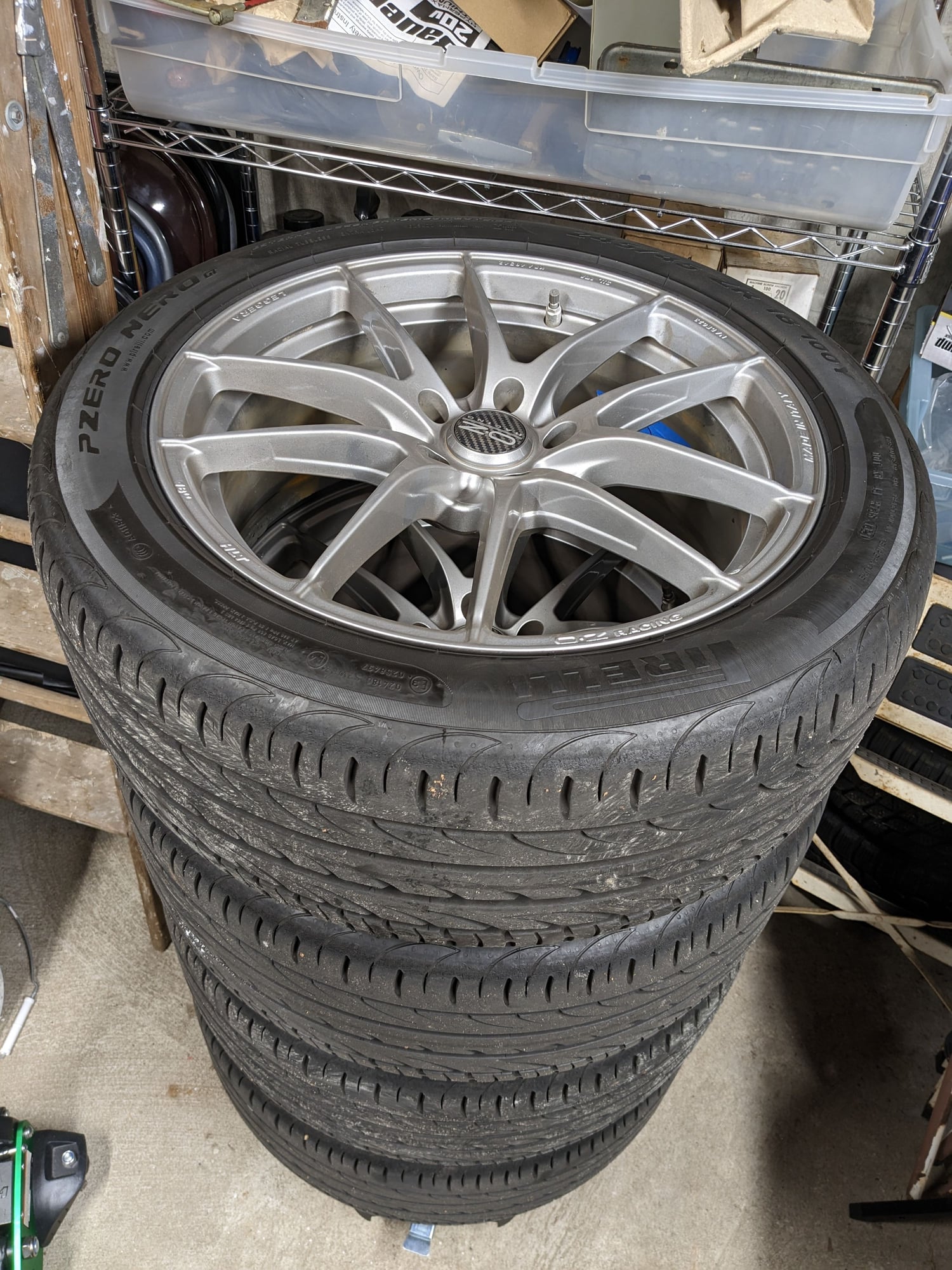 Wheels and Tires/Axles - O.Z. wheels and Pirelli summer tires - Used - 2003 to 2023 Jaguar All Models - Flushing, NY 11355, United States